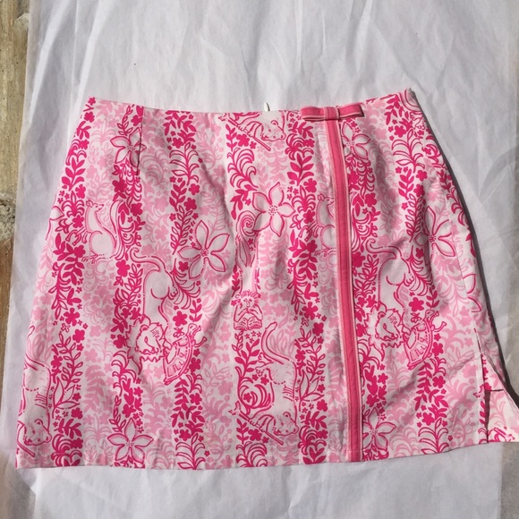 Lilly Pulitzer Vintage  Pink Skort Size 2 - Picture 6 of 6